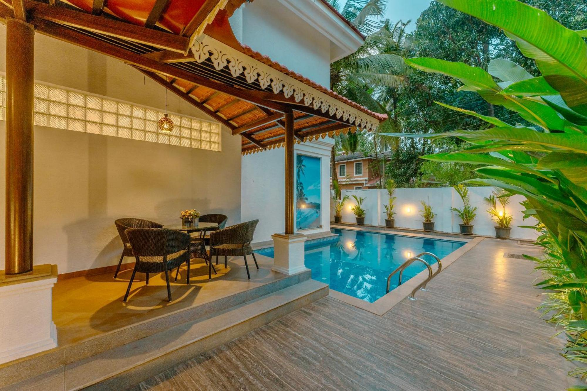 Villa Shambhala Luxury Villa With Private Pool Close To Anjuna Vagator Verla Exterior photo